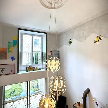 Apartament Le Pop'artloft Atypique En Centre-ville Avec Jardin