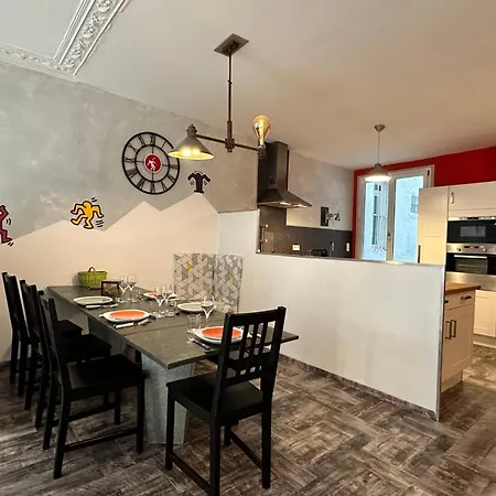 Apartament Le Pop'artloft Atypique En Centre-ville Avec Jardin *